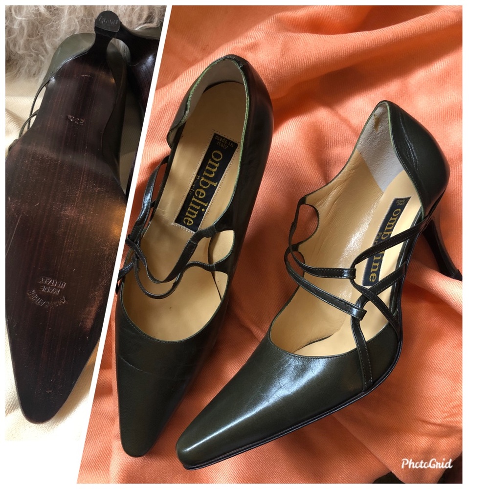 Ombeline italian strappy pump